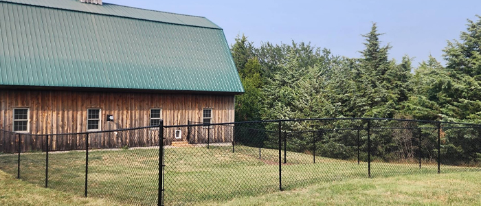 Residential Chain Link Fence Installed on Highlands Ranch, CO Property