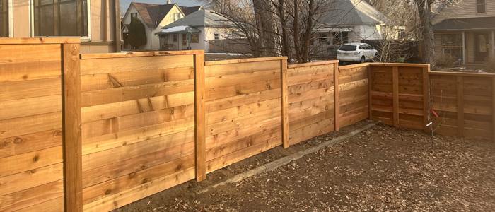 Wood Privacy Fence Installed in Pueblo, CO